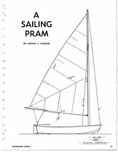 A Sailing Pram plan